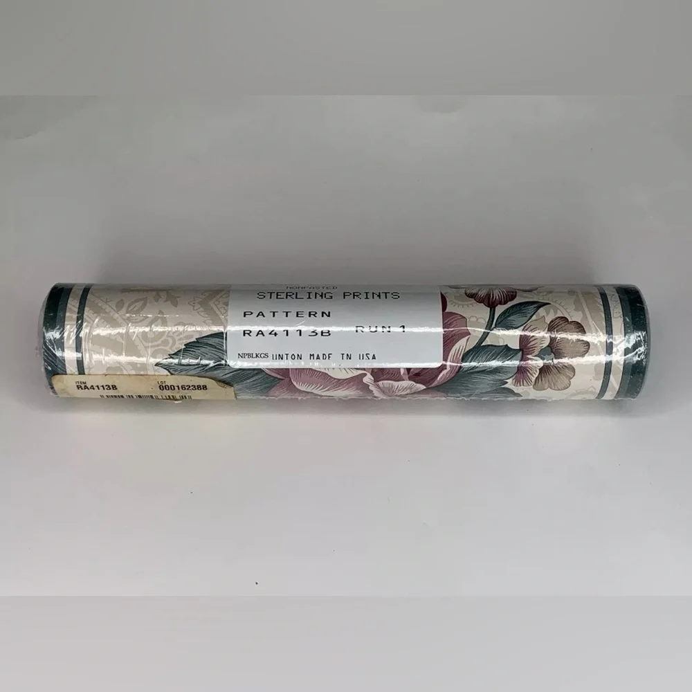 Imperial Sterling Prints Coordinated Borders 5Yd Nonpasted Wallcoverings RA4113B